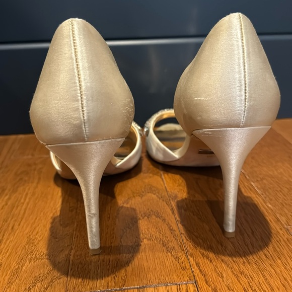 Badgley Mischka wedding shoes (10) with embellishments - Picture 6 of 7